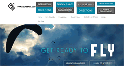 Desktop Screenshot of paragliders.com